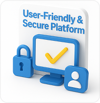 User-Friendly & Secure Platform